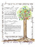 Joy and Happiness Ketubah