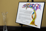 Art Ketubah Tree